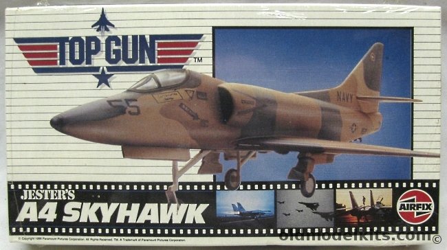 Airfix 1/72 A-4 Skyhawk Top Gun Jester's Aircraft, 00501 plastic model kit